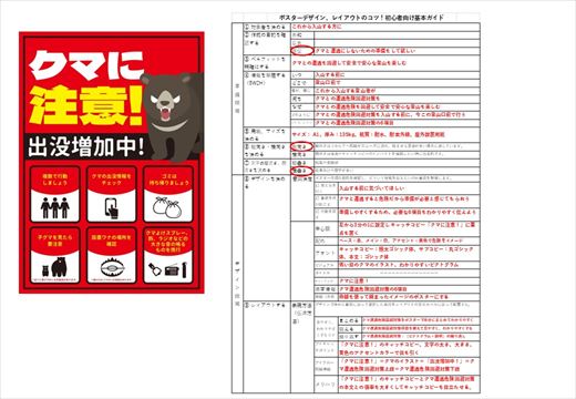 ポスターデザイン、レイアウトのコツ！初心者向け基本ガイド 例題